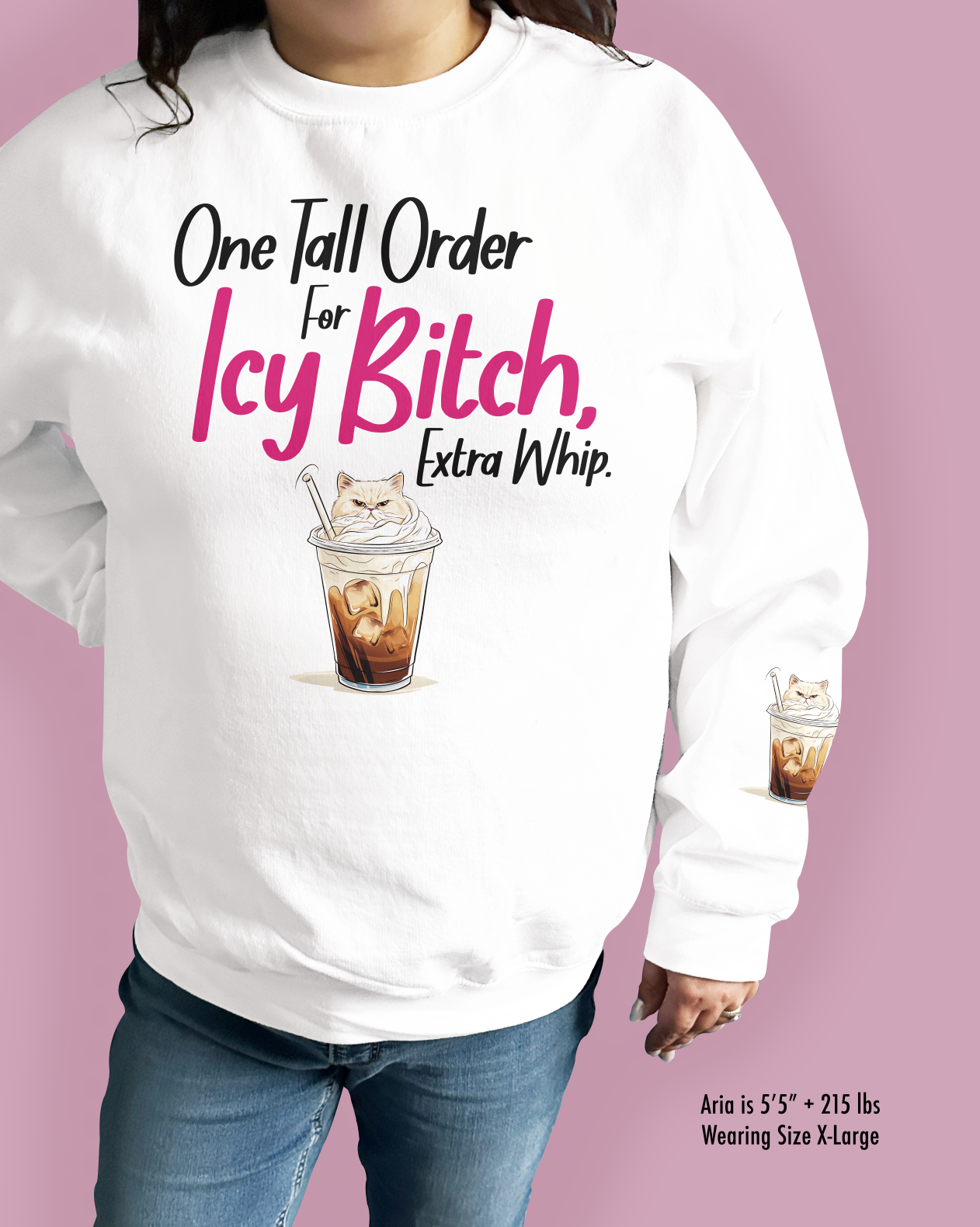 One Tall Order For Icy Bitch, Extra Whip.